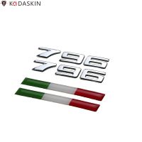 KODASKIN Motorcycle Chrome Stickers Decals Emblems Triple Raised 3D For DUCATI Monster 796