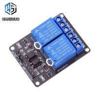 【In-demand】 zhanye08118 รีเลย์โมดูลป้องกันอิเล็กทรอนิกส์5V 2ช่องสำหรับแขน Arduino รูป AVR DSP