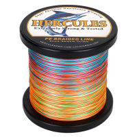 Hercules ided Fishing Line 9 Strands 500M Super Pe 10-80LB Chilean Kite Line Gifts For Men Ocean Beach Fishing Accessories