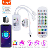 RGB Controller สำหรับ12V 24V RGB Led Strip Neon Light Tape อินฟราเรดบลูทูธ Tuya WiFi Smart Controler พร้อมรีโมทคอนล *