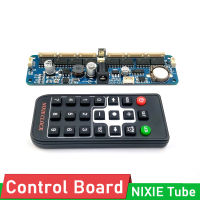 6-Bit Nixie Glow นาฬิกาเมนบอร์ด Core Board รีโมทคอนล Universal In12 In14 In18 Qs30-1นาฬิกาดิจิตอล12V