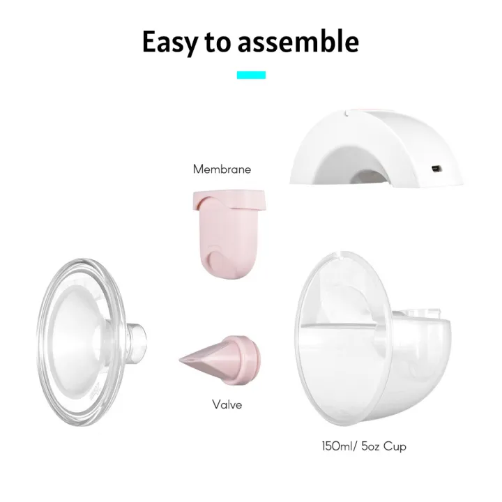 Youha Gen2 Handsfree Electric Breast Pump (the Ins) Silicone 