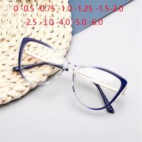 Women Cat Eye Prescription Glasses Women Cat Eye Reading Glasses - 0 -0.5 -0.75 - Aliexpress