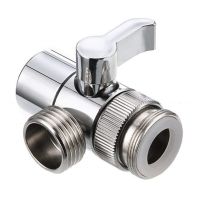 3 Way Switch Faucet Adapter Plastic Kitchen Sink Splitter Diverter Valve Water Tap Connector for Shower Bathroom Accessories