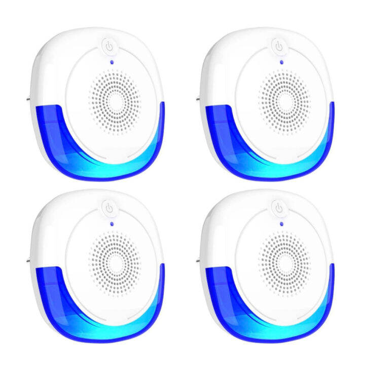 Ultrasonic Pest Repeller, (4 Pack), Indoor PlugIn Pest Repellent For