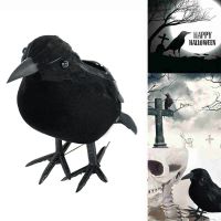 【YP】 Crow Ornament Scary Horror Props Decoration