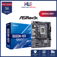 Mainboard ASROCK B660M - HDV - Intel B660, Socket 1700, M-ATX, 2 khe RAM DDR4 - Bo mạch chủ PC giá rẻ chính hãng ASROCK mới 100% - Bảo hành 36 tháng 1 đổi 1 - HLC GAMING thumbnail