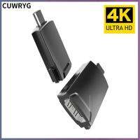 CUWRYG โทรศัพท์มือถือ4K 30Hz จอภาพ HDTV ตัวผู้กับตัวเมียอะแดปเตอร์ USB สายเคเบิล C ถึง HDMIConverter Type-C เป็น HDMI-Compatible