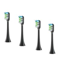 ∋▼❖ 4Pcs Replacement Toothbrush Heads for Xiaomi SOOCAS V1X3/X3U X1/X3/X5 Electric Tooth Brush Heads Black