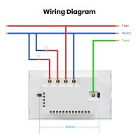 Tuya Wifi Switch With Smart Socket Brazil Standard Glass Panel 1/2 Gang Smart Light Touch Switches Works With Alexa Google Home