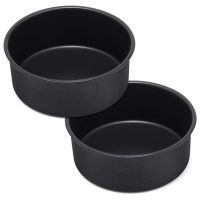 6Inch Cake Pan Set of 2 Household Baking Mold for Baking Birthday Wedding Layer Cakes