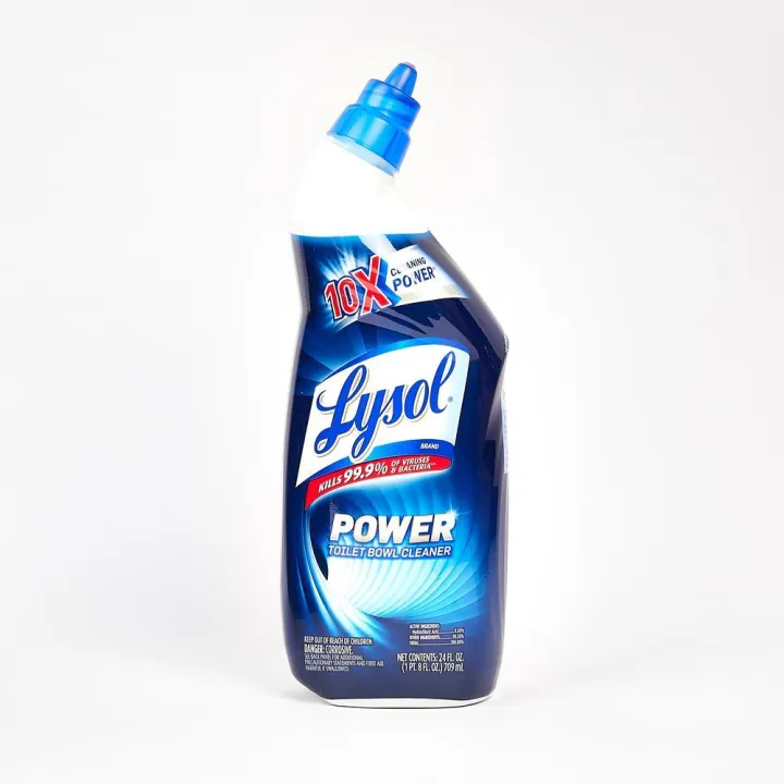 Lysol Power Toilet Bowl Cleaner 24 oz./709ml | Lazada PH