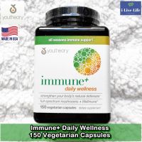 สารสกัดจากเห็ดออร์แกนิก 6 ชนิด Immune+ Daily Wellness 150 Vegetarian Capsules - Youtheory