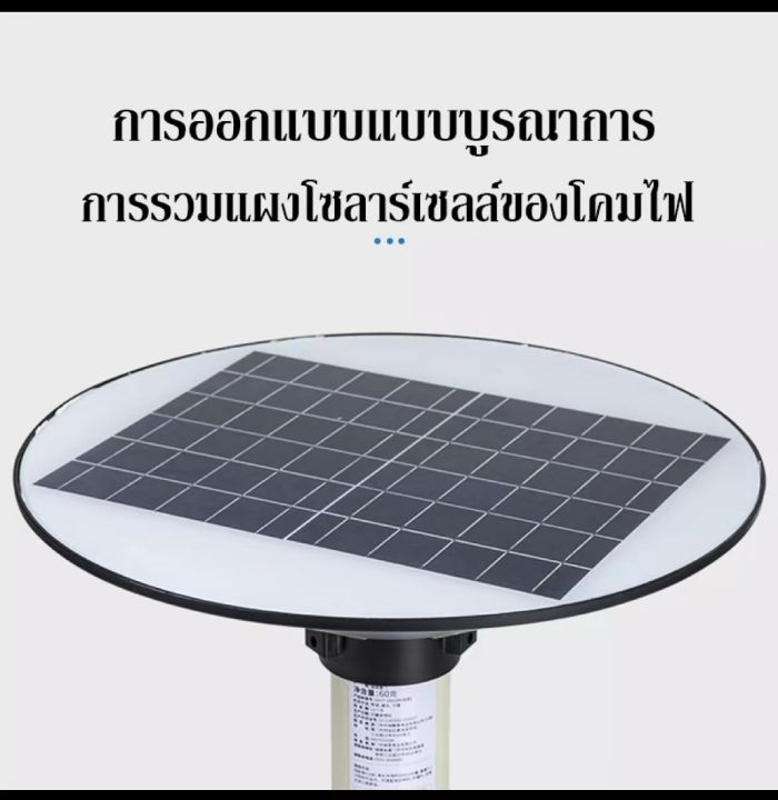 nqt84-พร้อมส่ง-ไฟถนน-ufo-15000w-โคมไฟ-หลอด-led-880-ดวง-พลังงานแสงอาทิตย์-solar-street-lightไฟยูเอฟโอ-ฟสปอตไลท์-กันน้ำ-ไฟโซล่าเซลล์-กันน้ำและป้องกันควา