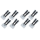 Sectional Couch Connector, 8 Pcs Metal Sofa Joint Snap Alligator Style Sectional Couch Connector