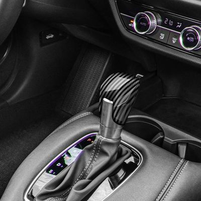For 2022 Honda ZRV ZR-V Civic Car Carbon Fiber Shift Knob Cover Gear Head Cover Trim HRV HR-V U.S. Edition