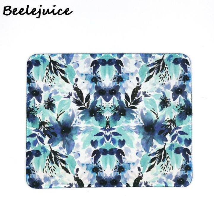 a-lovable-blueflowersiliconepad-naturemouse-padlaptop-โต๊ะ-padpad-ข้อมือ-restdesk-pad