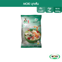 MOKI บุกเส้นกลม 2000g x 1 บุกเพื่อสุขภาพ Konjac Linguini