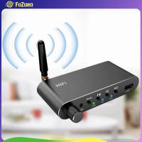 FoZueo เครื่องส่งตัวรับสัญญาณ WIFI สัญญาณเสียงสำหรับหูฟังลำโพงเครื่องขยายเสียง