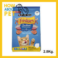 Friskies Adult Cat Food Seafood Sensations 2.8kg (1 bag) อาหารแมว รสซีฟู้ด สำหรับแมว อายุ 1+ปี 2.8กิโลกรัม (1 ถุง)