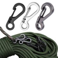 【คุณภาพสูง】คาราบิเนอร์ ตะขอพวงกุญแจ อลูมิเนียม ขนาดเล็ก Paracord Carabiner Edc 1 ชิ้น