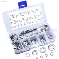 ✘ 360/180pcs Stainless Steel Sealing Solid Gasket Washer M2 M2.5 M3 M4 M5 M6 M8 M10 Sump Plug Oil For General Repair Seal Ring Set