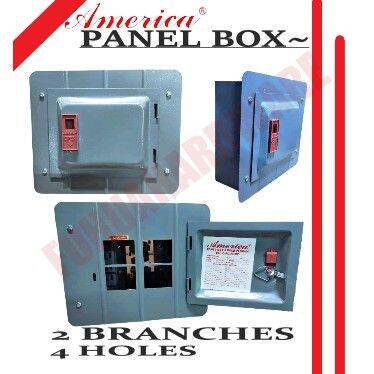 ⋇COD⋇ AMERICA PANEL BOX PLUG-IN 2 BRANCHES, 4 BRANCHES, 6 BRANCHES AND ...