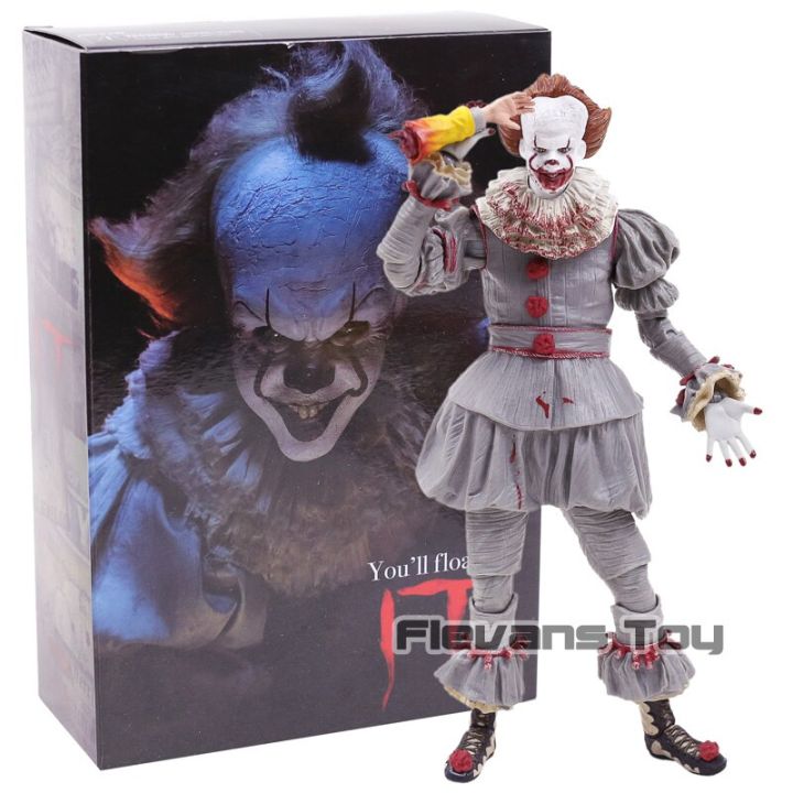 neca-stephen-king39-s-pennywise-the-movie-1990-7quot-action-figure-ของเล่นสะสม