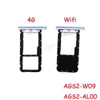 สำหรับ Huawei T5กลาง AGS2-AL00 AGS2-L09 AGS2-W09 10.1ซิมการ์ดนิ้วชิ้นส่วนอะไหล่ที่ยึดถาดใส่ซิม LKT37121อะไหล่ทดแทน