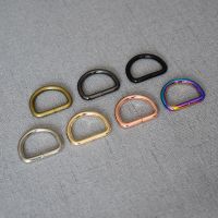 1 pcs/pack 25mm High Quality Metal D Ring Buckle for Webbing Backpack Bag Parts Leather Craft Strap Belt Purse Pet Collar Clasp Bag Accessories