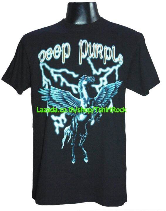 เสื้อวง-deep-purple-ดีปเพอร์เพิล-ไซส์ยุโรป-เสื้อยืดวงดนตรีร็อค-เสื้อร็อค-dpe552-ผ้าร้อยแท้