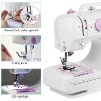 จักรเย็บผ้าไฟฟ้าไร้สาย12 ตะเข็บ Electric sewing machine ควบคุมความเร็วได้ 2 ระดับ(113)