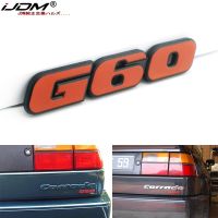 IJDM Stiker Lencana Emblem ABS Plastik Merah 3D 1 Buah Stiker Lencana Untuk โฟล์คสวาเกน CC กอล์ฟ Passat เจ๊ตต้า Gti Stiker Pelat Nama