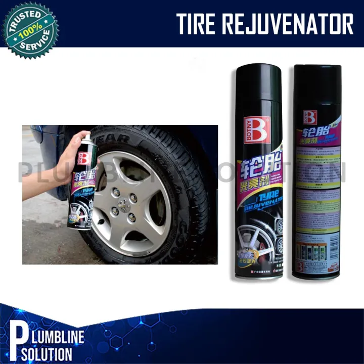 New Auto Tire Foam Brightener Tyre Gloss Spray Protective Agent ...