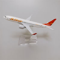 Logam Campuran Korea JEJU Air Boeing 737 B737-800รุ่น Pesawat Terbang Pesawat Udara รุ่น Pesawat Diecast Anak-Anak 16ซม.