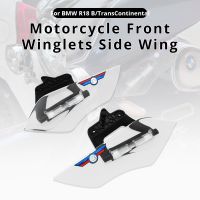 Motorcycle Front Air Deflector Side Wing Aero Winglets Windshield Fairing For BMW R18B R18 Bagger TransContinental 2022 2023