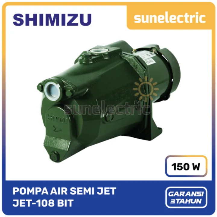 Shimizu Pompa Air Semi Jet (150 W) Daya 