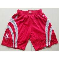 nba Houston Rockets 19-20 Season Red Basketball Shorts