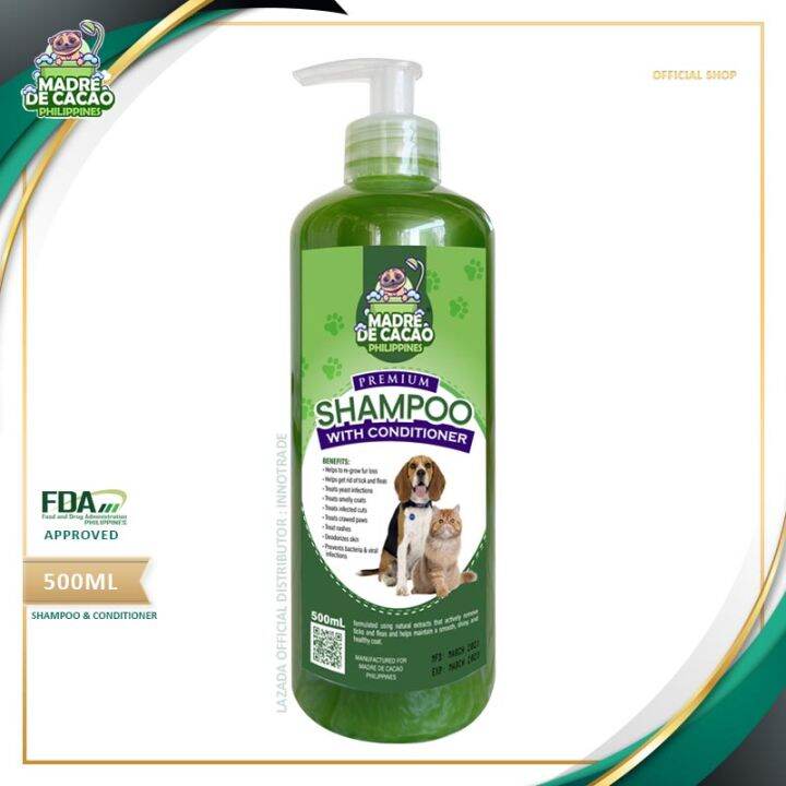 Madre de Cacao Philippines Premium Organic Shampoo with Conditioner
