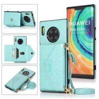 เคสหนังแบบพับสุดหรูสำหรับ Huawei Mate 30 Pro 40ทนทานด้วยกระเป๋าสตางค์เคสป้องกันสำหรับ Huawei Nova 6SE 7I โทรศัพท์7SE Etui