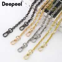 Deepeel 60-120cm Bag Chain Shoulder Strap Buckles for Handbag Replacement Handles Hook DIY Luggage Hardware Parts Accessories