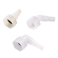 1/2 quot; Female Thread 45°90°180° Elbow Connector ID 9 13mm Pipe Joint Garden Irrigation Water Tank Aquarium Drainage System Fitting