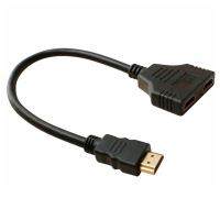 2 in 1 Splitter Adapter Full HD 3D 1080P