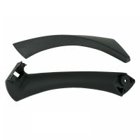 Car Left Side Black Inner+Outer Door Panel Handle Pull Trim Cover for E90 E91 328I 335I 328Xi 335Xi Accessories