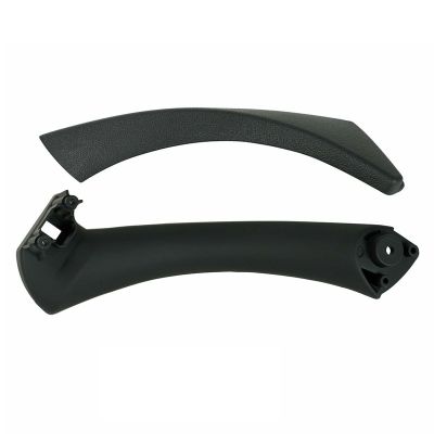 Car Left Side Black Inner+Outer Door Panel Handle Pull Trim Cover for E90 E91 328I 335I 328Xi 335Xi Accessories