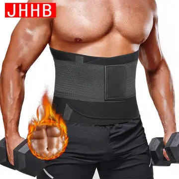 Men Abdomen Reducer Body Shaper Zipper Sauna Sweat Vest Fitness Waist  Trainer Belly Slimming Shapewear Fat Burner Corset Top