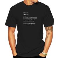 Coder Definition Shirt Funny Cute Computer Nerd Gift T Shirts Tops T Shirt Funny Cotton Military Tight Men Harajuku Camisas