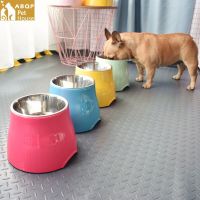 Super Dog Cat Feeder Drinking Bowls for Dogs Cats Pet Food Bowl High Bowl Increase Portable Dog Bowl Dog Accessories