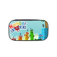 * 2023รุ่นใหม่ Numberblocks กล่องเครื่องเขียนบล็อกอาคารดิจิตอลกล่องดินสอชั้นเดียวกระเป๋าดินสอซิปโพลีเอสเตอร์