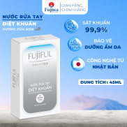 Chai rửa tay giảm khuẩn, dưỡng da Fujiful hương Dừa Non FUJIWA- chai 45ml